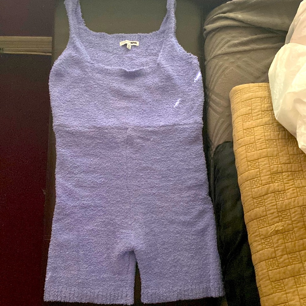 FashionNova teddy romper